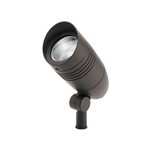 Kichler C-Series 21W LED Accent Light | Textured Architectural Bronze Aluminum | Outdoor Landscape & Accent | 1800 Lumens, 33° Beam | Model 16219AZT40