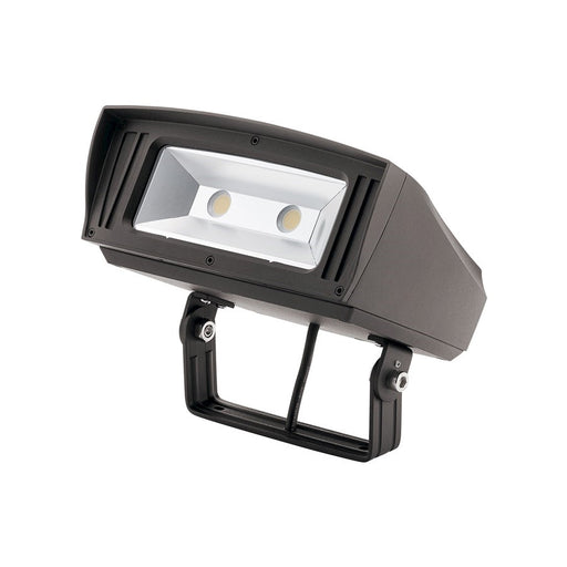 Kichler C-Series 85W LED Flood Light | Textured Architectural Bronze Aluminum | Outdoor Security & Commercial Lighting | Model 16225AZT40TR