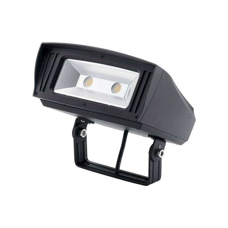 Kichler C-Series 85W LED Flood Light 7300Lm 3000K | Textured Black Aluminum | Outdoor Wet Location | 7 x 5.75 x 6 in | Model 16225BKT30TR