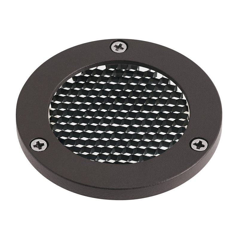 Kichler C-Series Small Louver | Textured Architectural Bronze Aluminum | Accent Lighting Accessory for Windows & Walkways | 3 in W | Model 16282AZT