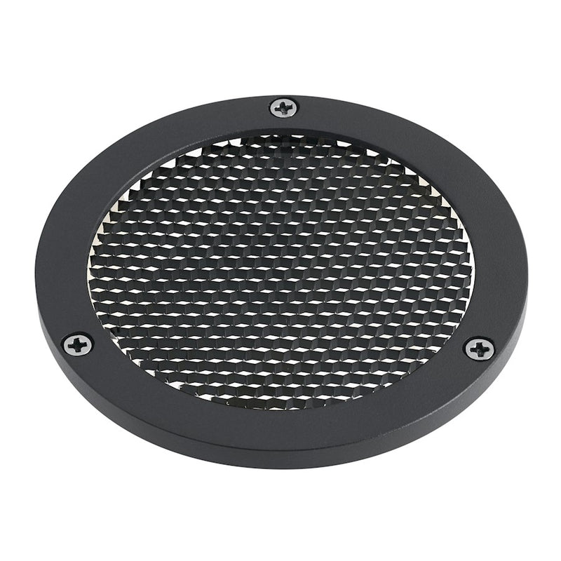 Kichler C-Series Large Louver BKT | Textured Black Aluminum | Lighting Accessory for Glare Reduction | Model 16283BKT