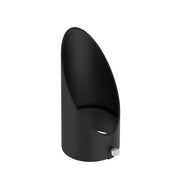 Kichler Varia Medium Long Cowl | Aluminum Textured Black | Outdoor Landscape Accent | 5.25in H | Model 16295BKT