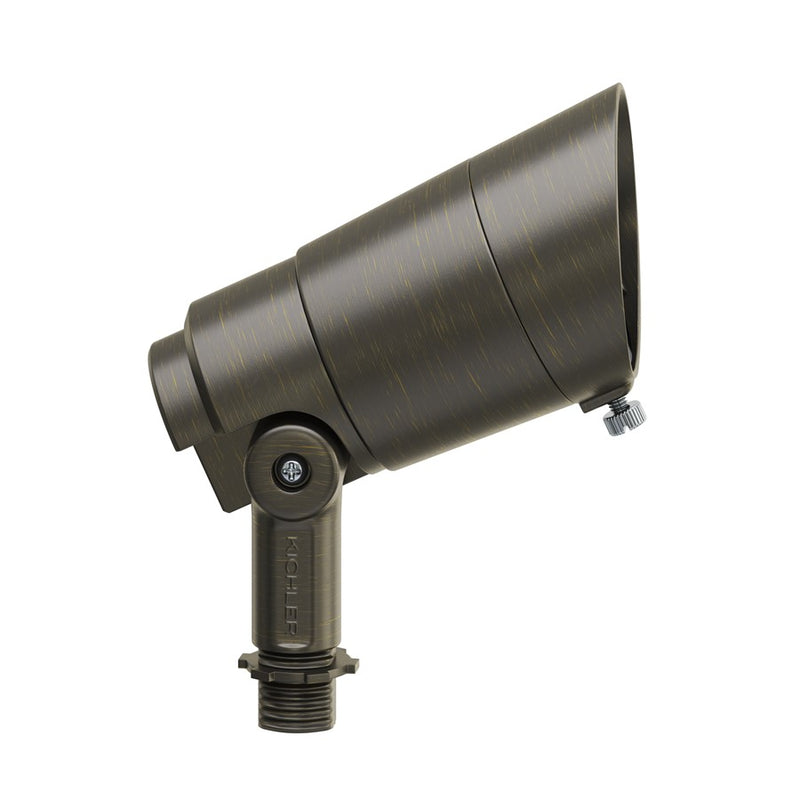 Kichler Integra 600lm 60° Accent Light | Brass Centennial Brass | Landscape & Accent Lighting | 5.14 x 2.59 x 4.38 in | Model 16305CBR27