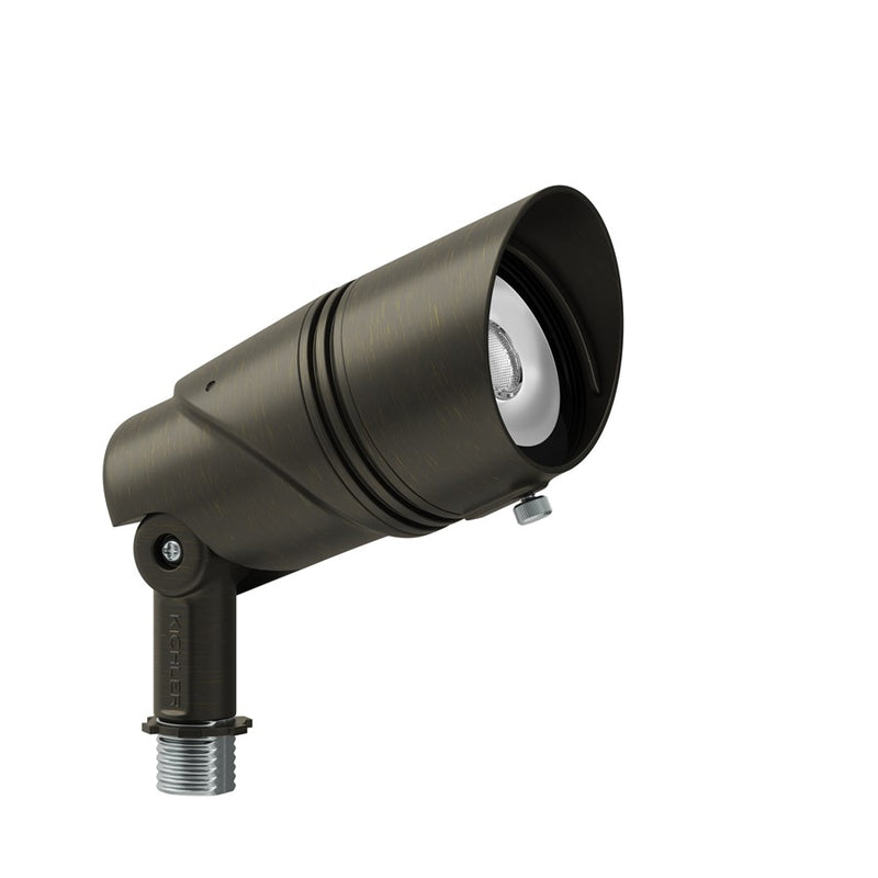 Kichler Varia Medium Adj. Accent Light | Brass Centennial Brass Finish | Landscape & Accent Lighting | Model 16311CBR