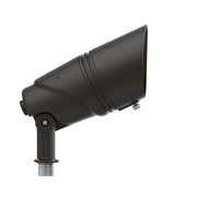 Kichler Varia 7in Large Adj. Accent Light | Textured Architectural Bronze Aluminum | Wet Location Landscape & Accent | 7 x 4 x 3 in | Model 16312AZT