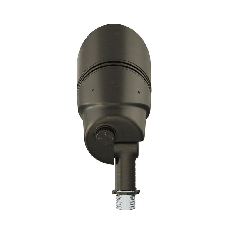 Kichler Varia Large Adj. Accent Light | Centennial Brass Brass | Indoor & Outdoor Wet Locations | 7 x 4 x 3 in | Model 16312CBR