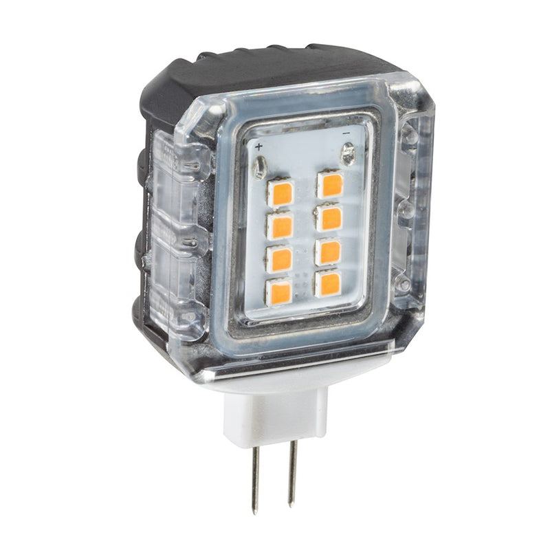 Kichler T3 Side Mount LED 2700K 120° | Clear Aluminum | Landscape & Wet Location | 120V, Replacement Lamp | Model 18124