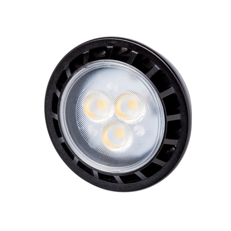 Kichler Landscape 12V LED MR16 Lamp | 4W 2700K 15° Beam | Aluminum | Landscape Accent | 2 x 2 x 2 in | Model 18126