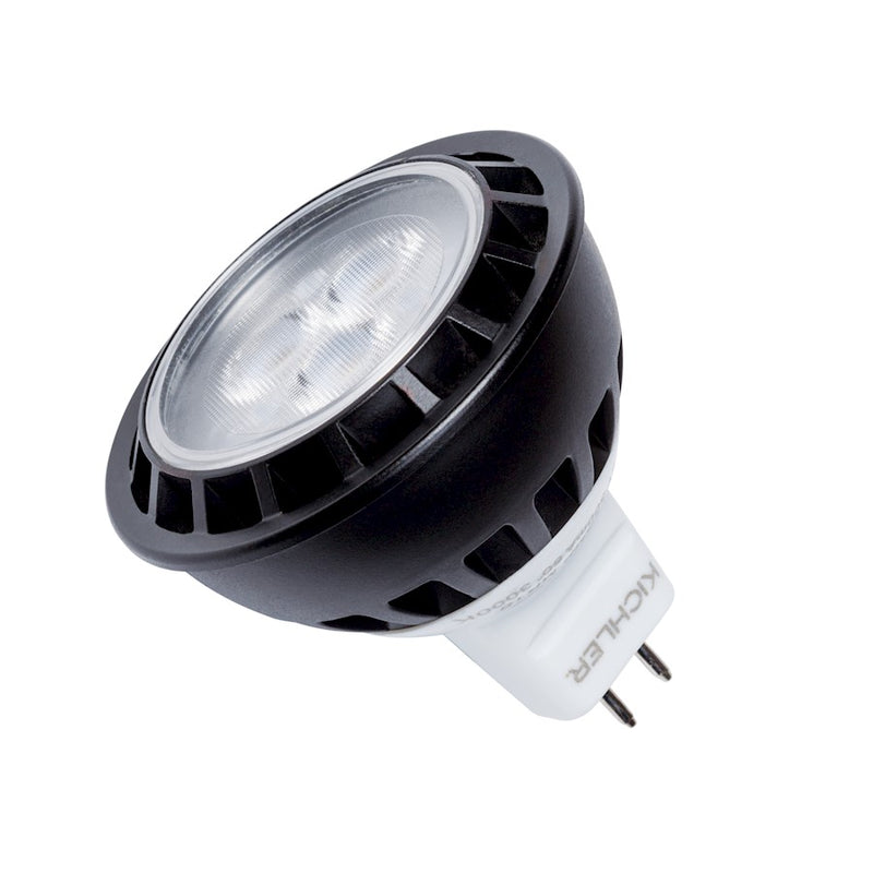 Kichler Landscape 12V LED MR16 Bulb 4W 2700K 25° | Warm White Narrow Flood | Landscape & Accent | 2 x 2 x 2 in | Model 18128