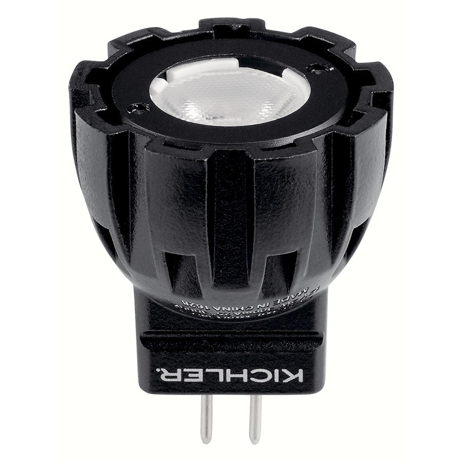 Kichler Landscape 1 Light 12V LED Lamps 1.5W Mr8 2700K, Black