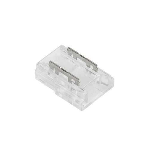 Kichler COB Dry Tape Crimp Connector | Clear Plastic | Under Cabinet & Shelf Tape Light Jumper | 0.45 x 0.4 x 0.17 in | Model 1CCOBTWCLR