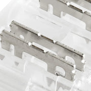 Kichler COB Tunable Tape to Wire Crimp Connectors | Clear Plastic | Under Cabinet & Shelf Lighting Accessories | Model 1CTCOBTWCLR