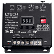 Kichler Wireless DMX 512 Decoder | Black Steel | Tape Light CCT Tuning Accessory | 5 x 4.5 x 1.5 in | Model 1DMXDBK