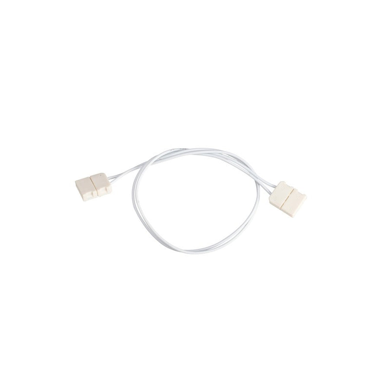 Kichler 1IC12WH 12in LED Tape Interconnect | White Plastic | LED Strip Connector | 12 in | Model 1IC12WH