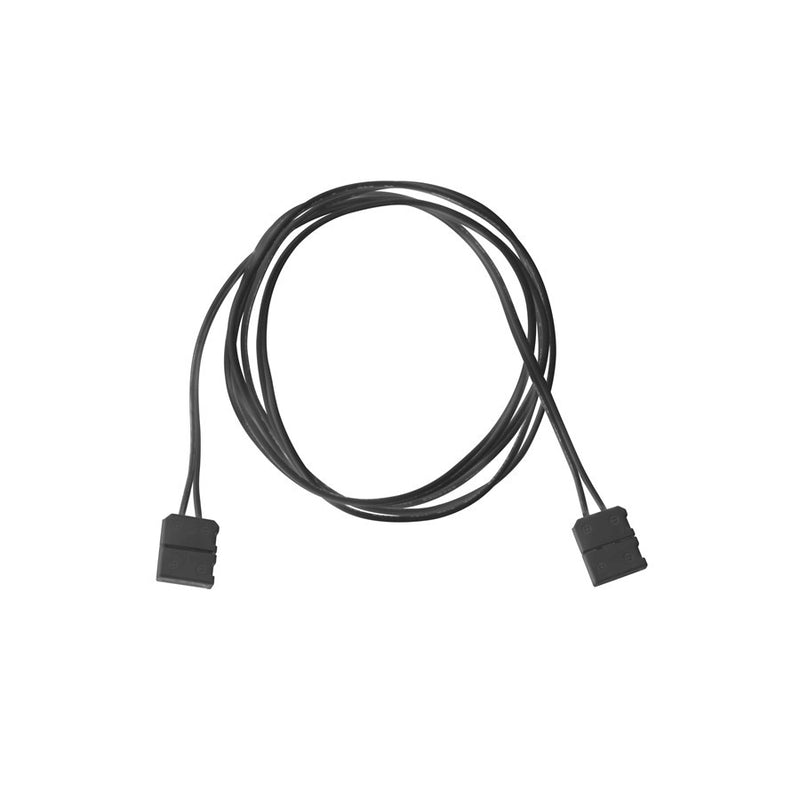 Kichler 24V LED Tape Interconnect 96in | Black Plastic | Track Lighting Accessory | 96in L | Model 1IC96BK
