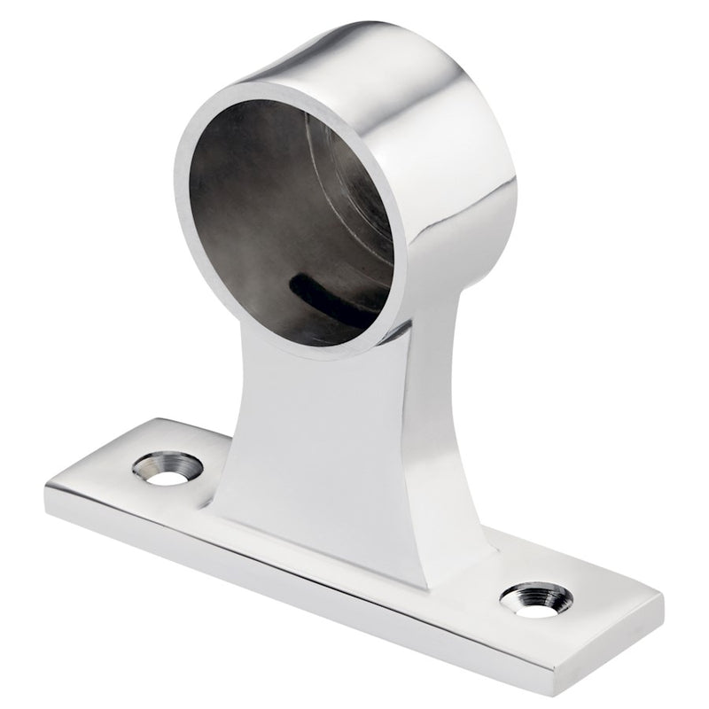 Kichler ILS TE Series 1 Rod Low Closed Collar | Chrome Aluminum | Lighting Accessory | 1 x 2 x 2 in | Model 1TEA1RDSFLCCCH