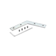 Kichler ILS TE 49in Tape Extrusion Kit | Silver Aluminum Channel | Under Cabinet & Shelf Lighting | 49 x 0.75 x 0.5 in | Model 1TEK1STRC4SIL