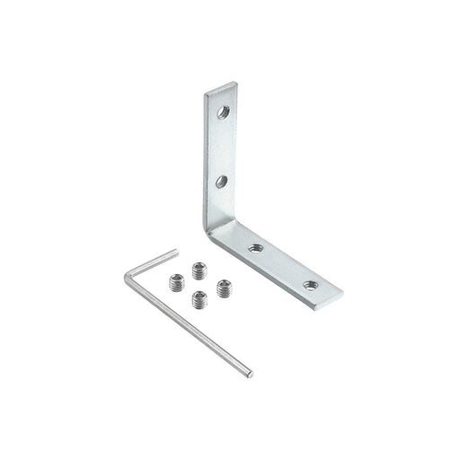 Kichler TE Standard Series 48in LED Tape Extrusion Kit | Silver Aluminum | Under Cabinet & Shelf Lighting | 48 x 0.75 x 0.5 in | Model 1TEK1STSF4SIL