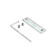 Kichler ILS TE 4ft Shallow Well Tape Extrusion Kit | Silver Aluminum | Under Cabinet & Shelf Lighting | 49 x 1 x 0.25 in | Model 1TEK1SWRC4SIL