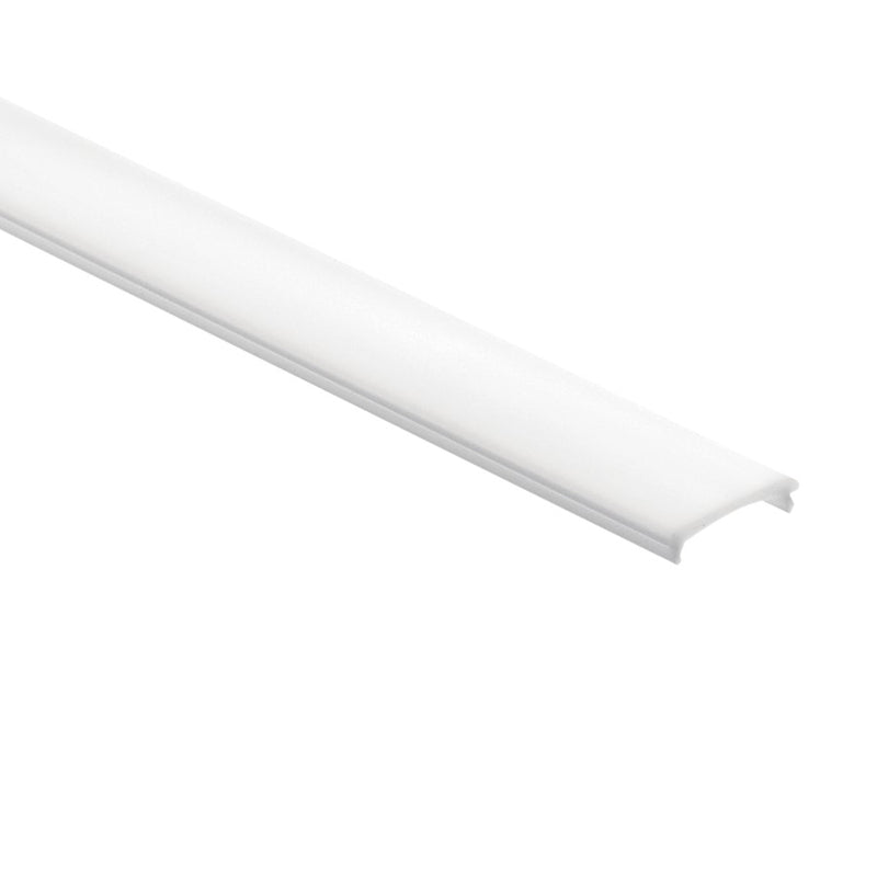 Kichler ILS TE 18 Tape Extrusion Lens | Opaque White Plastic Diffuser | Under Cabinet Lighting Accessory | 96 x 0.5 in | Model 1TEL0018WHO