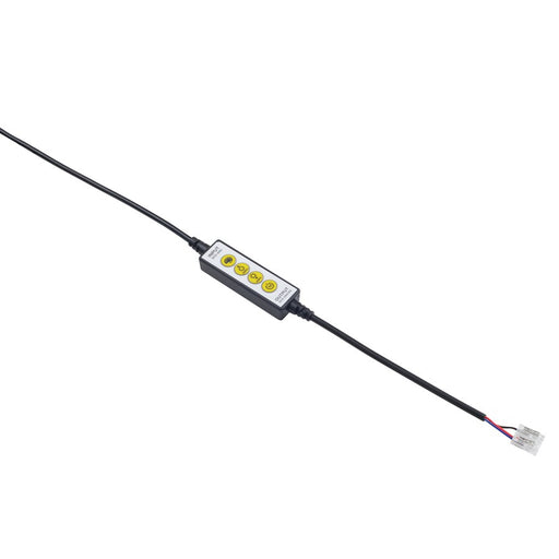 Kichler Tunable In-line Controller | Black Plastic | CCT Tuning & Dimming for Dry Tape Light | 2.25 x 0.75 x 0.5 in | Model 1TUNLCTRBK