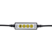 Kichler Tunable In-line Controller | Black Plastic | CCT Tuning & Dimming for Dry Tape Light | 2.25 x 0.75 x 0.5 in | Model 1TUNLCTRBK