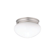 Kichler One Light Flush Mount, Brushed Nickel, Set of 12