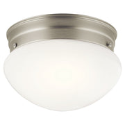 Kichler One Light Flush Mount, Brushed Nickel, Set of 12