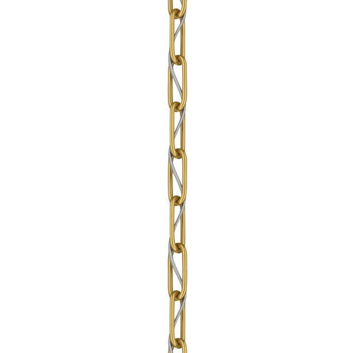 Kichler Accessory 36in Chain | Brushed Gold Steel | Pendant & Chandelier Hanging | 36 in Length | Model 2996BG