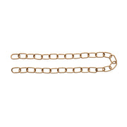 Kichler 36in Standard Gauge Chain | Classic Gold Steel | Pendant & Chandelier Hanging Accessory | 36 x 1 in | Model 2996CLG