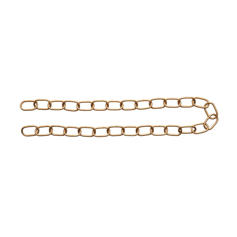 Kichler 36in Standard Gauge Chain | Classic Gold Steel | Pendant & Chandelier Hanging Accessory | 36 x 1 in | Model 2996CLG