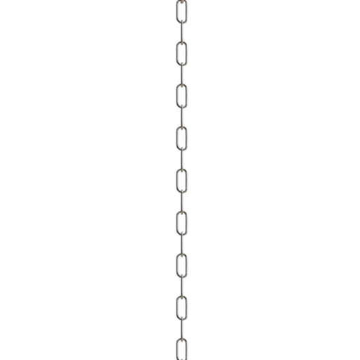Kichler 36in Standard Gauge Ceiling Chain | Weathered Zinc Brass | Pendant & Chandelier Hanging | 36 x 1 in | Model 2996WZC