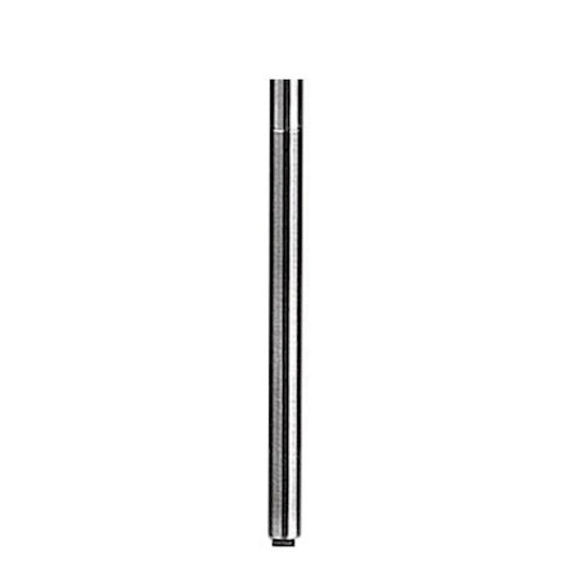 Kichler Stem 0.5 x 6in | Antique Pewter Steel | Ceiling Fan Downrod Accessory | 6in L x 0.5in W | Model 2998AP