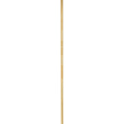 Kichler Accessory 12in Stem | Lacquered Brass Brass Ceiling Fan Downrod | Extend Fixture Height | 12 in L | Model 2999LBR