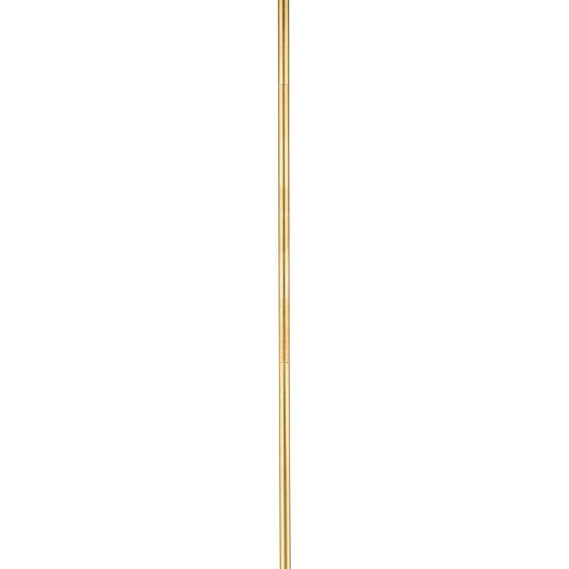 Kichler Accessory 12in Stem | Lacquered Brass Brass Ceiling Fan Downrod | Extend Fixture Height | 12 in L | Model 2999LBR