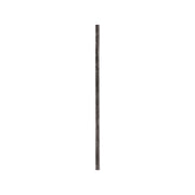 Kichler 12in Downrod | Weathered Zinc Steel | Ceiling Fan Accessory | 12 x 0.5 in | Model 2999WZC