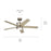 Kichler Brahm Ceiling Fan, Etched Cased Opal