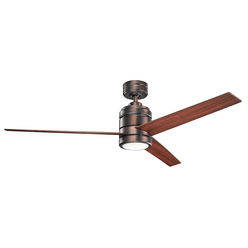 Kichler Arkwright Fan Motor Assembly | Contemporary Oil Brushed Bronze Steel | Living Room & Bedroom | 7.5 x 15.25 in | Model 300146OBB