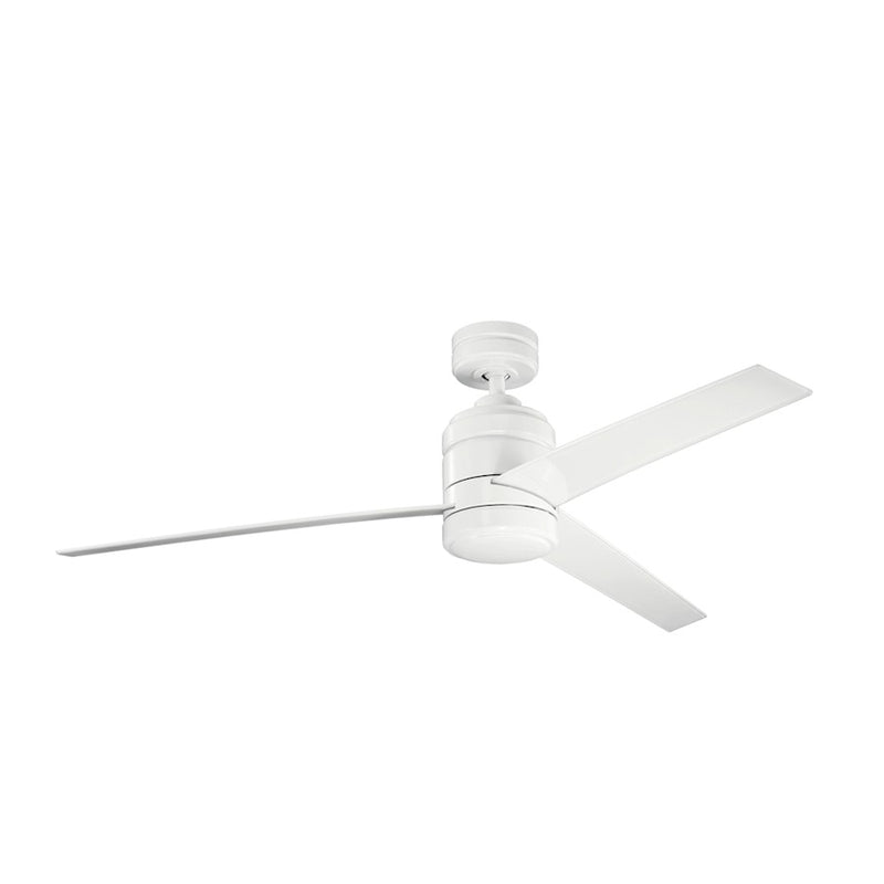 Kichler Arkwright Fan Motor Assembly | White Steel | Living Room & Bedroom | 7.5 x 15.25 in | Model 300146WH