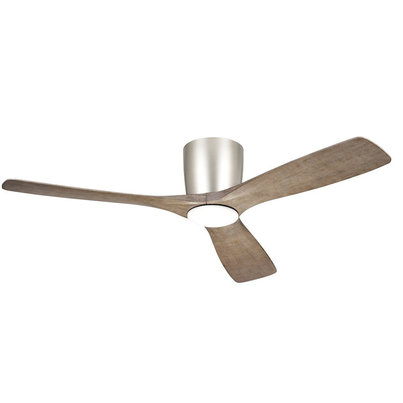 Kichler Volos 54in Ceiling Fan | Matte White with Integrated LED | Living Room & Bedroom | 48 x 10.4 in | Model 300154MWH