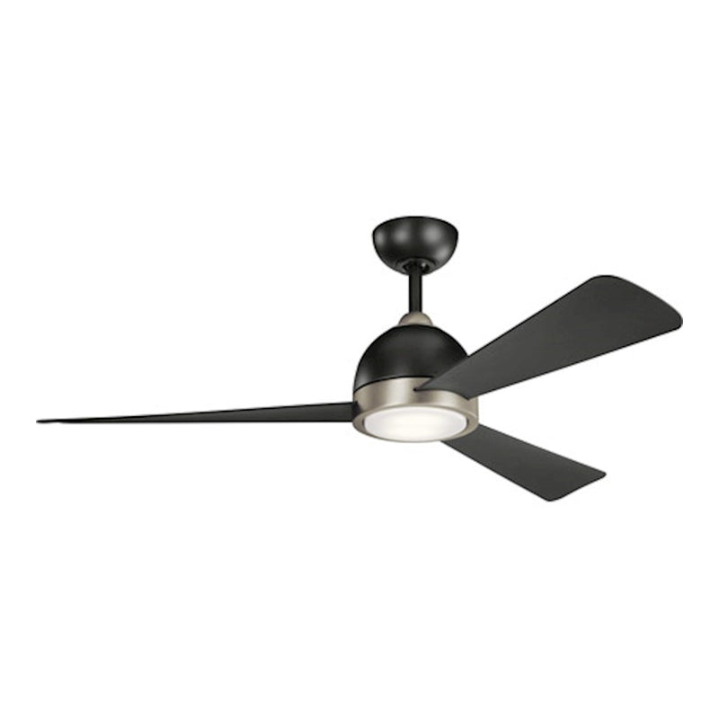 Kichler Incus 56in LED Ceiling Fan | White Steel and White Blades | Living Room & Bedroom | 56 x 56 x 13.75 in | Model 300270WH
