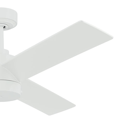 Kichler Spyn Lite 52" Ceiling Fan, Matte White/Matte White
