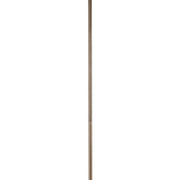 Kichler 30in Accessory Stem | Lacquered Bronze Brass Ceiling Fan Extension | Extend Fixture Height | 30 in L | Model 3039LBZ