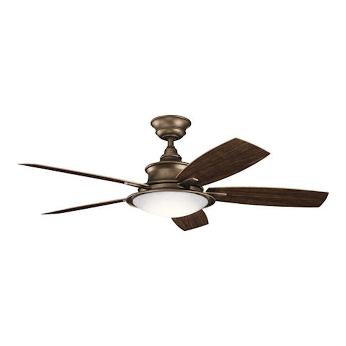 Kichler Cameron LED 3000K, 52" Fan, Weathered Copper