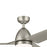 Kichler 54" Fit Ceiling Fan, Painted Brushed Nickel/Silver