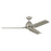 Kichler 54" Fit Ceiling Fan, Painted Brushed Nickel/Silver