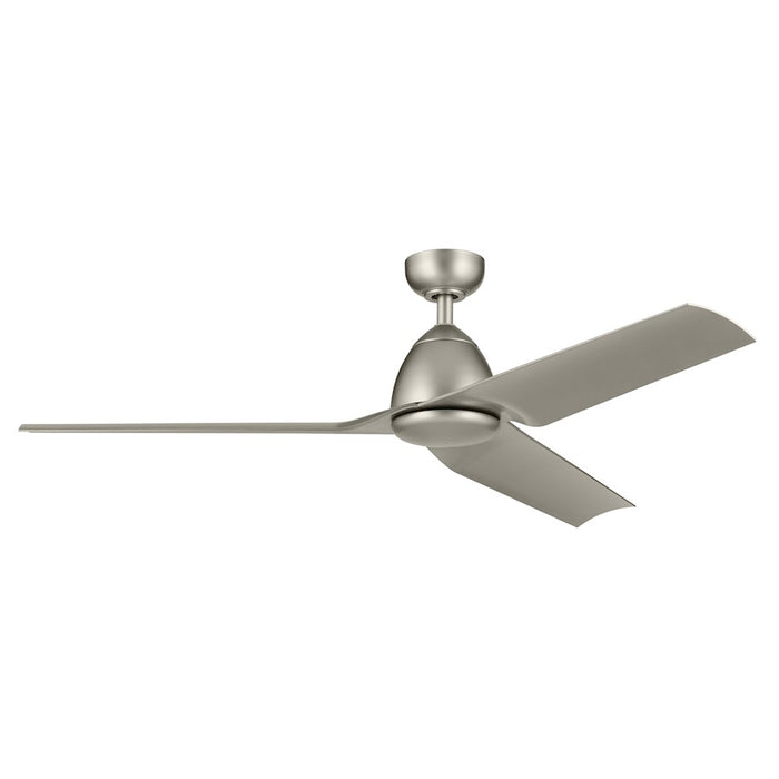 Kichler 54" Fit Ceiling Fan, Painted Brushed Nickel/Silver