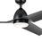 Kichler 54" Fit Ceiling Fan, Satin Black/Satin Natural Black