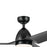 Kichler 54" Fit Ceiling Fan, Satin Black/Satin Natural Black