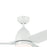 Kichler 54" Fit Ceiling Fan, White/White